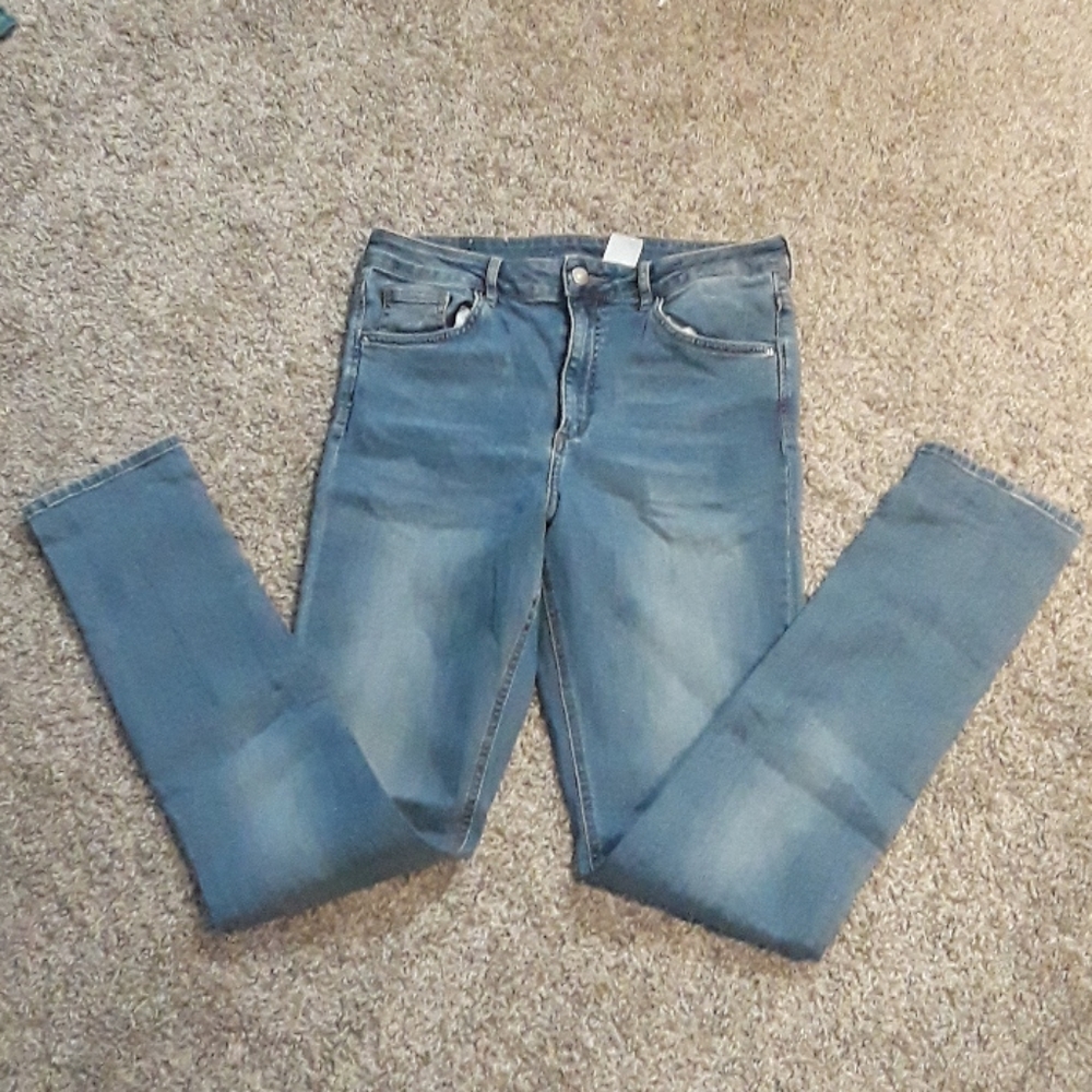 &Denim H&M Light Denim High Waist Skinny Jean